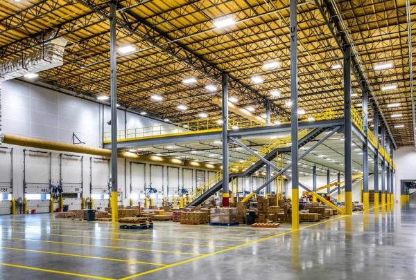 Interior of Big Lots! Distribution Center